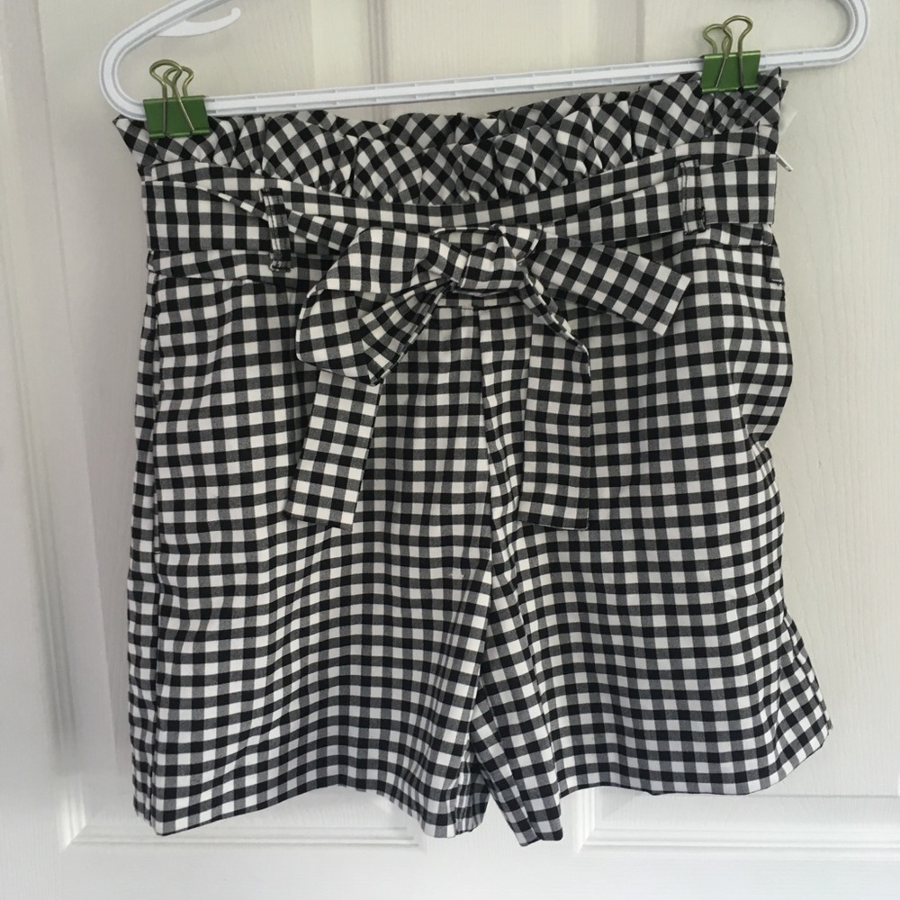 Gingham Shorts